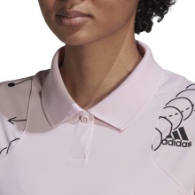 adidas Tennis-Polo Club Graphic pink Damen